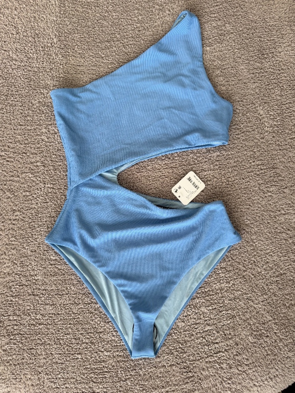Beach Riot Celine Ribbed One Piece Size Small